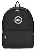 Hype Siyah Üç Gözlü Günlük Sırt Çantası (Kadın/Erkek) - 25400