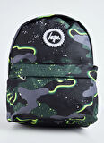 Hype Siyah - Gri Erkek Çocuk Sırt Çantası 25422-HYPE KAMUJLAJ SIRT ÇANTASI