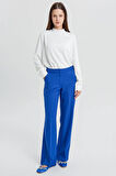 Saks-Cepli Bol Paça Pantolon