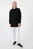 Allday Bob52076Al0 Reglan Kol Sweat Kadın Tunik