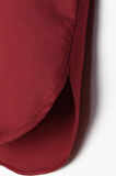 Koyu Bordo-Oversize Basic Gömlek