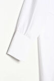 Beyaz-Aplike Cepli Gömlek Tunik