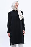 Allday 24Ds51264Al0 Kadın Metal Düğmeli Gömlek Tunik