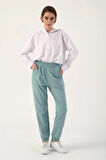 Koyu Mint-Jogger Eşofman Altı