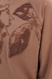 Vizon-NAKIŞLI PİLİKAŞELİ SWEAT TUNİK