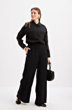 Allday Kadın Beli Lastikli Geniş Paça Pantolon S77129A0