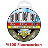 Latex 25 Mt. Fluorocarbon Misina  - 0.30MM