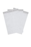 Beyaz Kargo Poşeti 35×45+5 cm - Cepli (100'lü Paket)