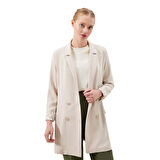 Kol Ağzı Desenli Kruvaze Ceket LVSS2251002