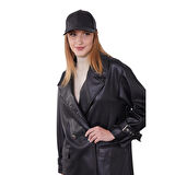 Kadın Kruvaze Yaka Deri Ceket 570030