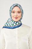 Levidor Saks LVD Baskılı Trend Twill Eşarp