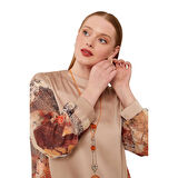 Desenli Şifonlu 2'li Takım