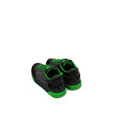 BENETTON BN-30367 SİYAH / YEŞİL KADIN BAĞLI SPOR AYAKKABI