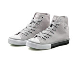 Benetton Bn30189 Gri Siyah Kadın Günlük Ayakkabı BN30189-GRI-SIYAH Gri