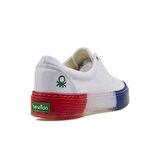 Benetton Kırmızı Kadın Renkli Taban Kot Ayakkabı BN-30696