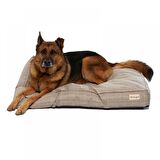 Pet Comfort Lima Varius 02 XL Üstü Açık Kaymaz Taban Kahverengi Büyük Irk Köpek Yatağı