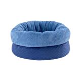 Pet Comfort Oslo Mirinda Kedi ve Köpek Yatağı Mavi 50cm