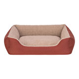 Pet Comfort Bravo Duo  Köpek Yatağı Tarçın/Bej M 75x60cm