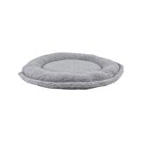 Pet Comfort Peluş Çift taraflı Gri Orta Irk Köpek Yatağı