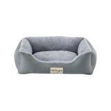 Pet Comfort Bravo Duo Mirinda S Peluş Kaymaz Taban Gri Küçük Irk Köpek Yatağı