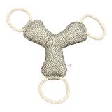 Pet Comfort İpli Bumerang Köpek Oyuncağı A.Gri 30cm