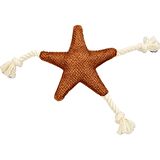 Pet Comfort İpli Yıldız Köpek Oyuncağı Kiremit Ø25cm, 40cm