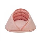 Pet Comfort Oyster Kedi/Köpek Yatağı, Pembe 55x55x32cm