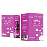Raw Material Lugol Solüsyon 1000 İyot Damlası  30 ml