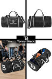 Orijinal Unisex Geniş Hacimli Su Geçirmez Uzun Askılı Seyahat Gym Fitness Silindir Spor Çantası