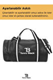 Orijinal Unisex Geniş Hacimli Su Geçirmez Uzun Askılı Seyahat Gym Fitness Silindir Spor Çantası