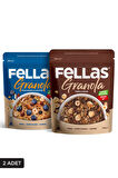 Granola 2'li - Yaban Mersini & Kuruyemişli 200 gr + Fındık & Kakaolu 200 gr