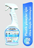 Pvc Kapı Pencere Plastik Yüzey Küf Pas Leke Çıkartıcı Temizleyici Sprey 750 ml