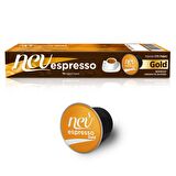 NEV ESPRESSO® Gold  Kapsül Kahve  Nespresso® uyumlu 100 Adet