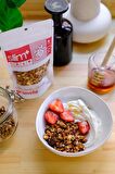 5 Paket Çikolata Çilek Fındık Glutensiz İlave Şekersiz Vegan Granola 100gr