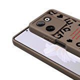 Tecno Camon 20 Pro 4G Kılıf Kamera Korumalı Baskılı Arka Yüzey Klas Kapak