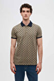 Twn Slim Fit Haki Baskılı T-Shirt 0EC145473582M
