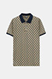 Twn Slim Fit Haki Baskılı T-Shirt 0EC145473582M