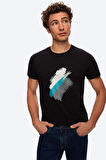 Twn Slim Fit Siyah Baskılı T-Shirt 0EC145406006M