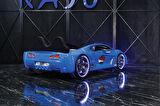 MOON AERO FULL ARABALI YATAK, MAVİ