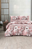Menderes Home Lanotte Saten Çift Kişilik Nevresim Takımı 1863 Pink