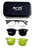 AVVA 3202 C656 POLARİZE&ANTİFAR KLİPSLİ UNİSEX GÜNEŞ GÖZLÜĞÜ