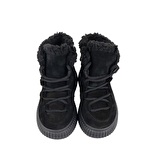 Adia Nubuk Peluş Kürklü Kız Çocuk Bot Siyah