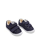 Pearl Çift Cırtlı Deri İçi Kürklü Unisex Ayakkabı Lacivert