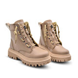 Rebecca Bağcıklı Ve Fermuarlı Kız Çocuk Bot Vizon