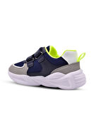 Wonder Air File Detalı Ultra Hafif Taban Erkek Çocuk Spor Ayakkabı Lacivert