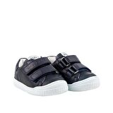 Drive Çift Cırtlı Deri Erkek Çocuk Ayakkabı Lacivert