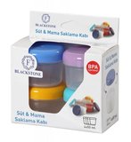 4 Lü Mini Anne Sütü Ve Mama Saklama Kabı