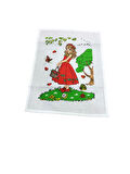3 Lü Kız Çocuk Okul Beslenme Peçetesi Ve Örtüsü 35 x 50
