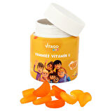 Vitago Kids Gummies Vitamin C İçeren Çiğnenebilir Form Takviye Edici Gıda