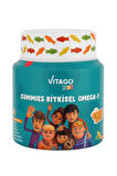 Vitago Kids Gummies Bitkisel Omega-3 İçeren Çiğnenebilir Form Takviye Edici Gıda